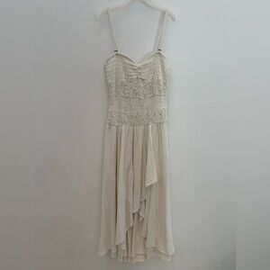 Free People Cream Dress (strapless option)